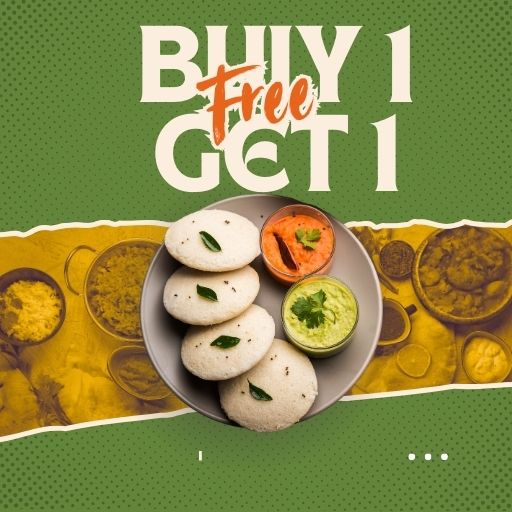 Buy Fancy Dosa & Get 1 Idli Sambhar Freee